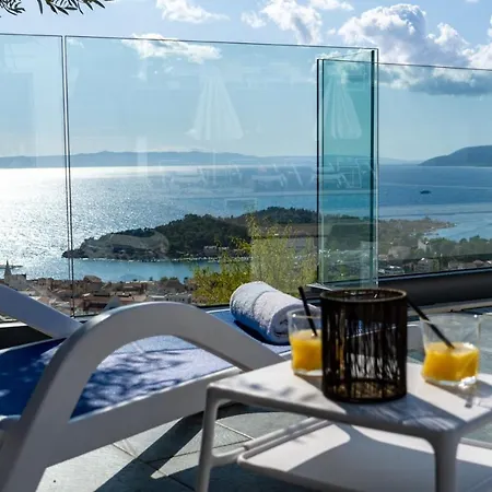 Lea 5-bedroom With Private Pool And Amazing Views Of And Sea 别墅 *