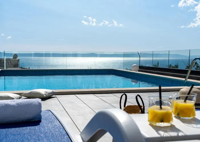 Lea 5-bedroom With Private Pool And Amazing Views Of And Sea Villa *