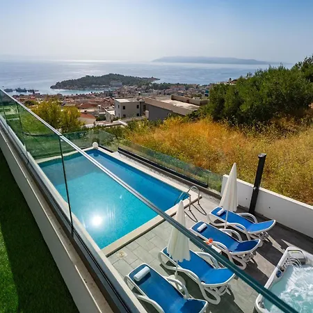 Lea 5-bedroom With Private Pool And Amazing Views Of And Sea Vila *